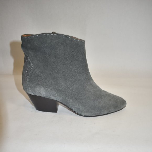 New! ISABEL MARANT  Dacken  Bootie Size 6 US 36 EU Gray - Picture 3 of 10